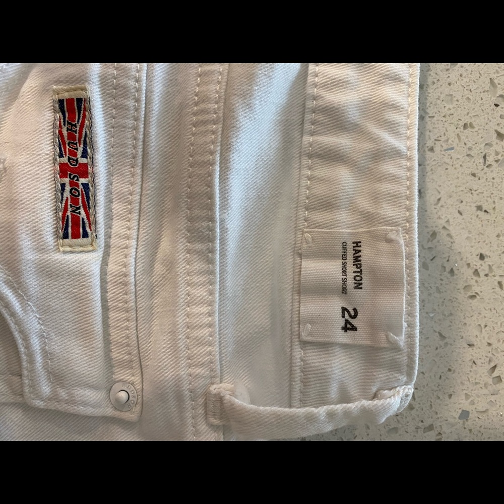 White Hudson Shorts